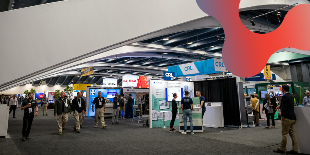 Exhibitors and attendees at the Expo