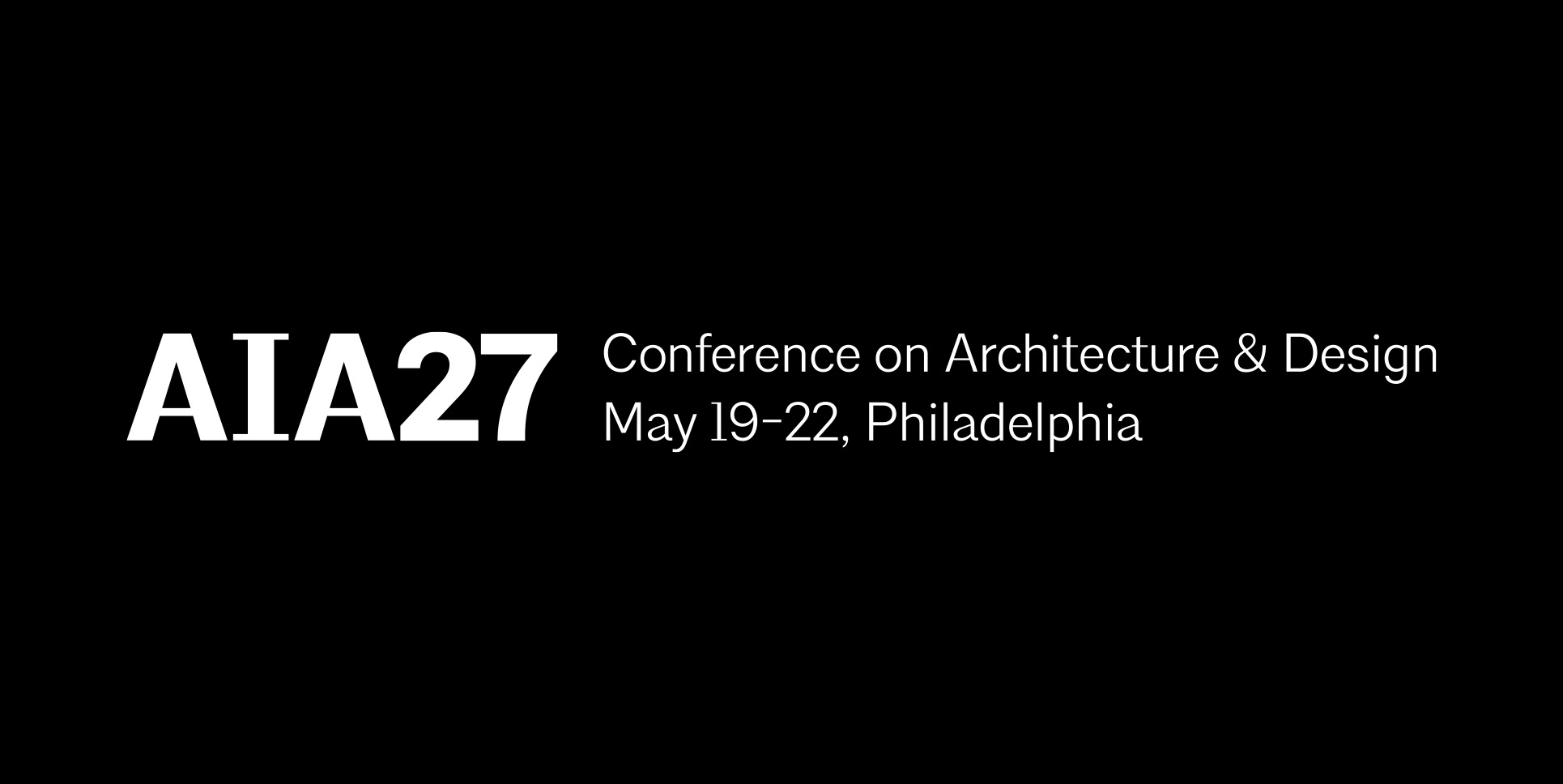 AIA27 conference information